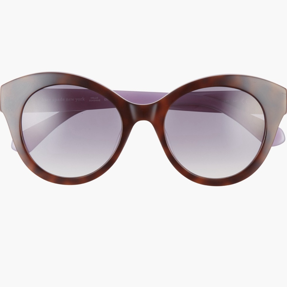 NEW! Kate Spade New York karleigh 51mm cat eye sunglasses - Picture 5 of 6